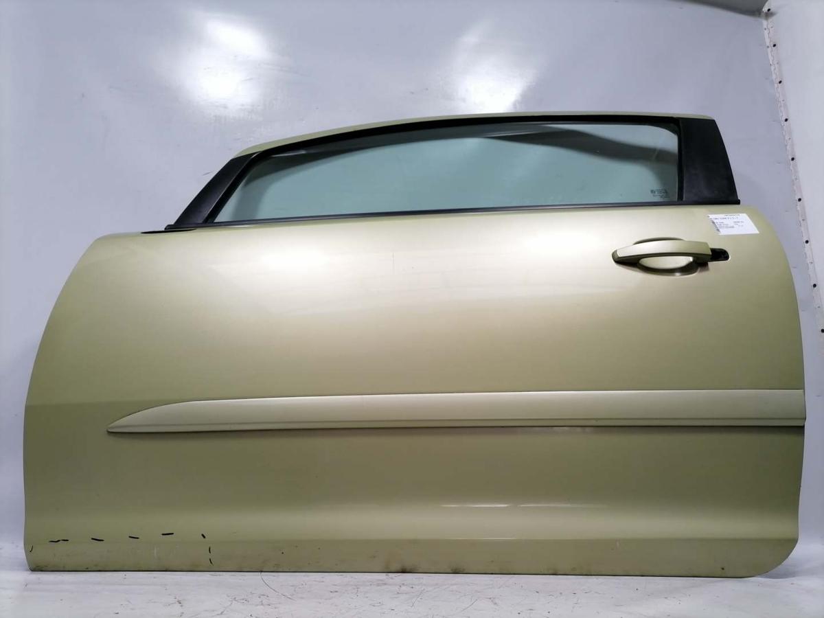 Opel Corsa D original T&uuml;r vorn links Z30E Green Tea 3 T&uuml;rer Rohbau BJ06